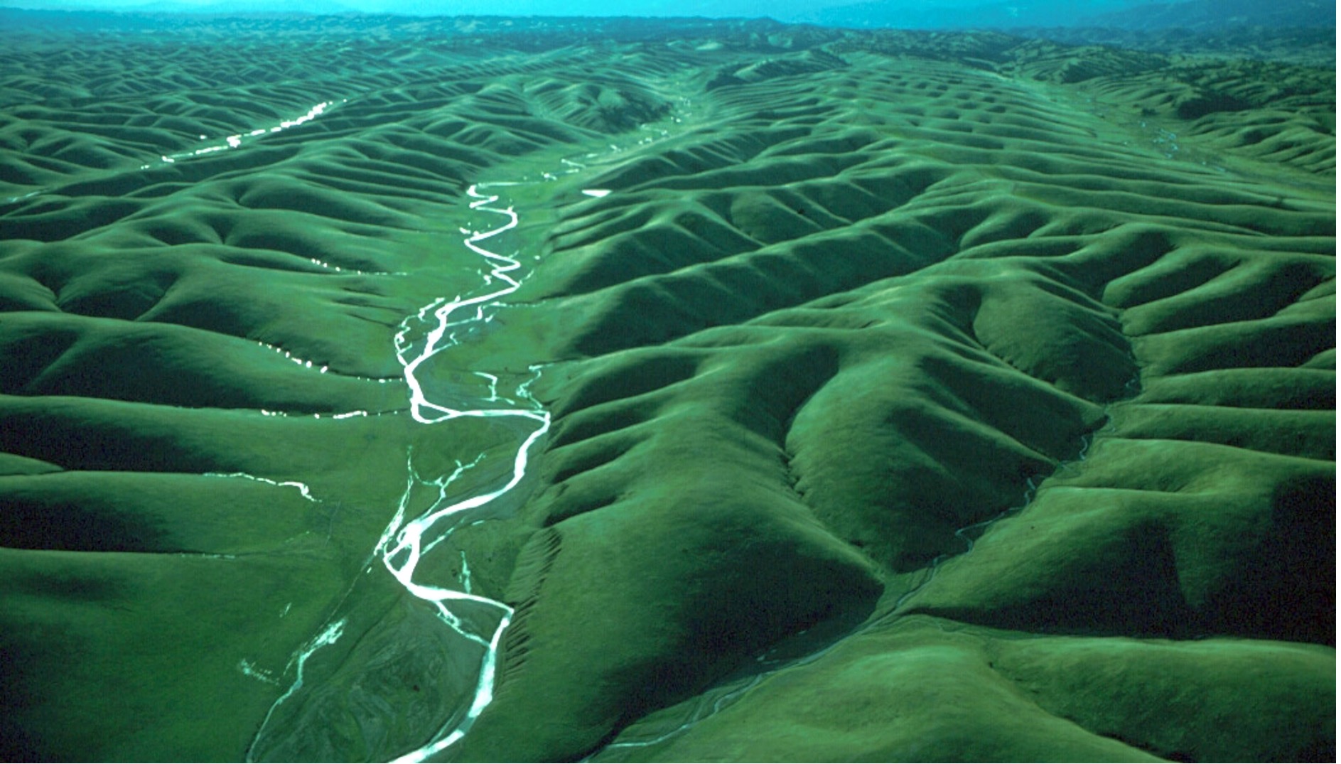 Drainage network of Stony Creek near Orland, California. Photo by James Kirchner.