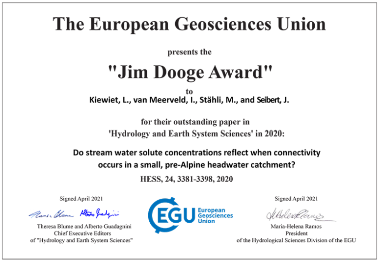 Congratulations to Jim! – Geological Sciences