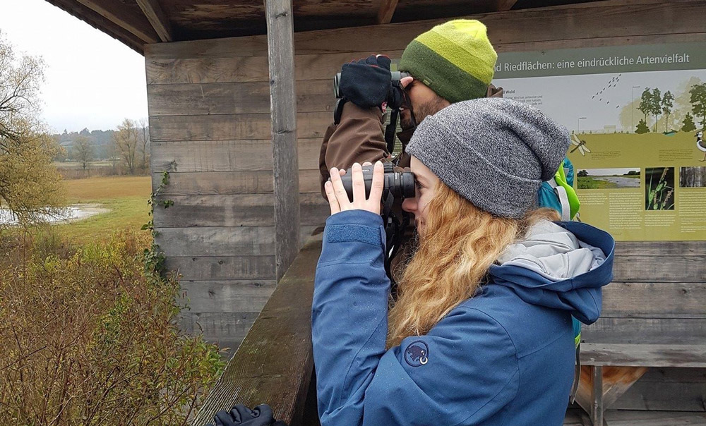 Unterwegs in den Thurauen mit dem Ranger des Naturzentrums Thurauen