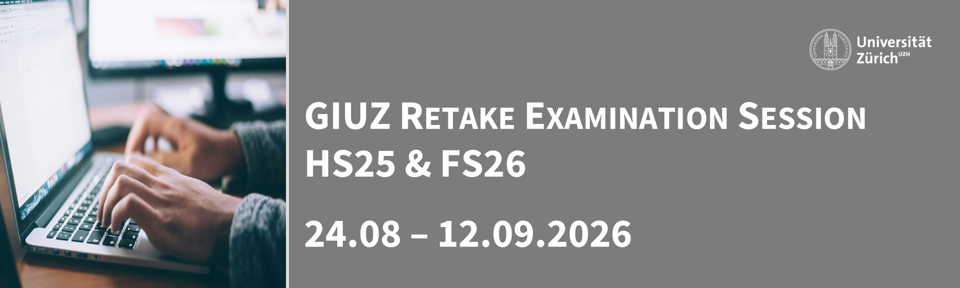 Retake Examination Banner