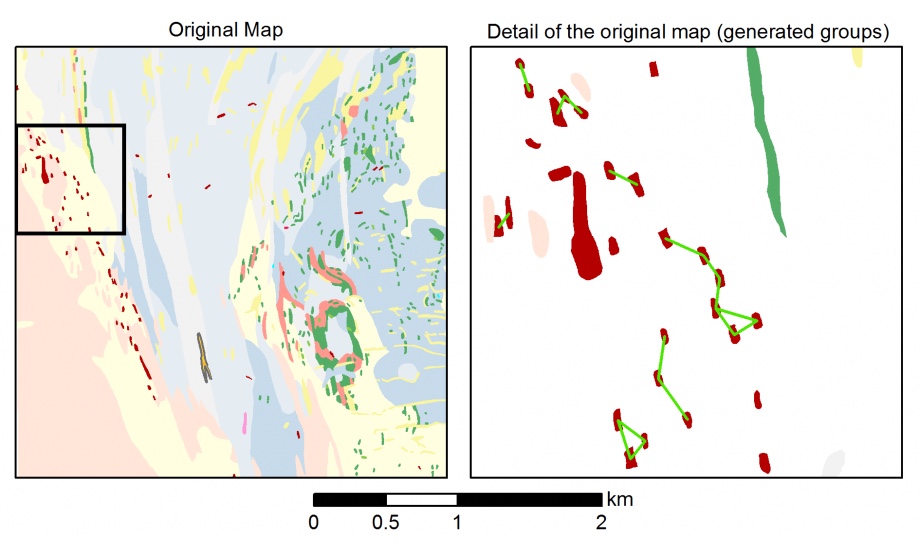 An Integrated Methodology for Automated Generalization of Geological Maps